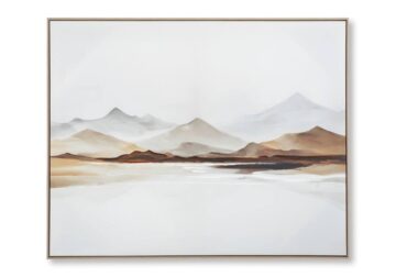 Karalen White/Gray/Brown Wall Art - Image 2