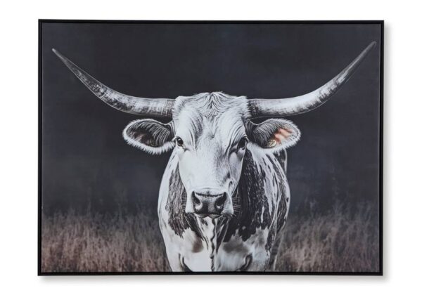 Harlandale Black/White/Brown Wall Art - Image 2