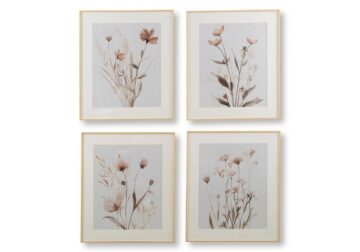 Chettings Beige/Gray/Blush Wall Art Set (4/CN) - Image 2