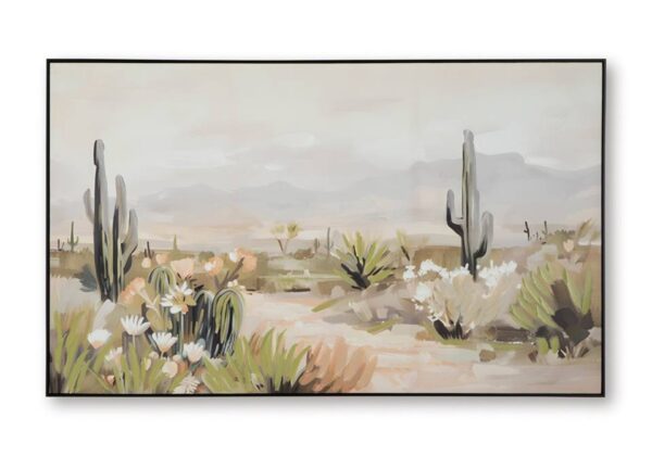 Sidworth Green/Beige/Gray Wall Art - Image 2
