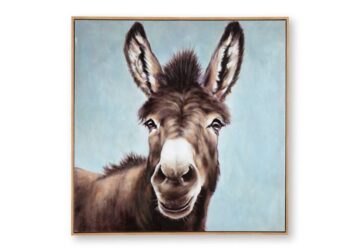 Landerton Brown/Blue/White Wall Art - Image 2