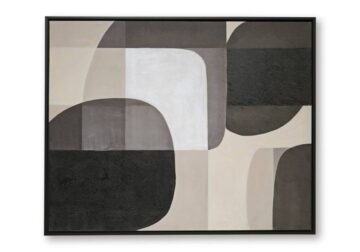Kesleigh Black/White Wall Art - Image 2