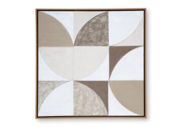 Alternative view of Harelman Tan/Taupe/White Wall Art
