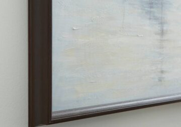 Worthney Blue/White/Brown Wall Art