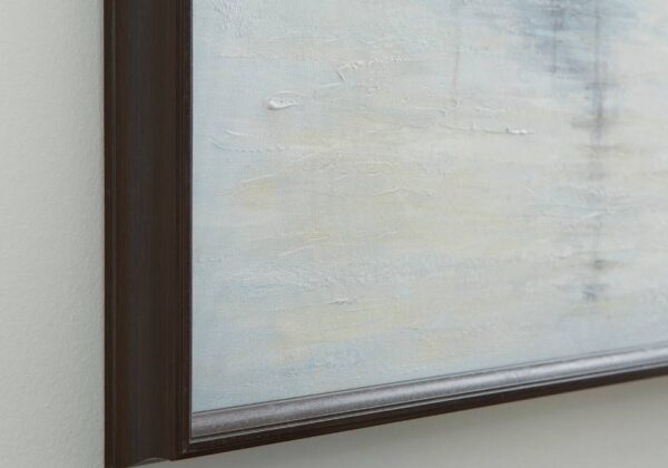 Worthney Blue/White/Brown Wall Art - Image 3