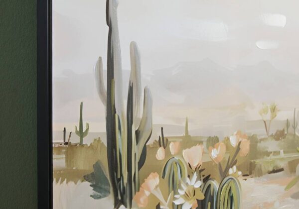 Sidworth Green/Beige/Gray Wall Art - Image 3