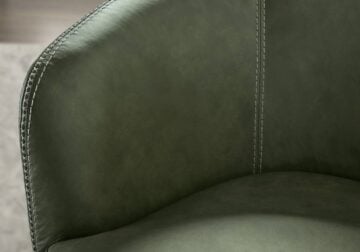 Derby Green Swivel Club Chair - Image 3