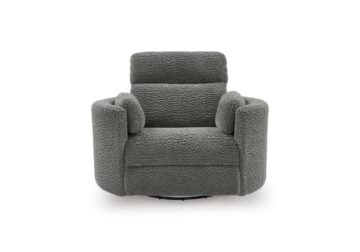 Gosaldo Silver Lead Glider Power Recliner - Image 5